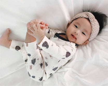 økologisk heldragt til baby