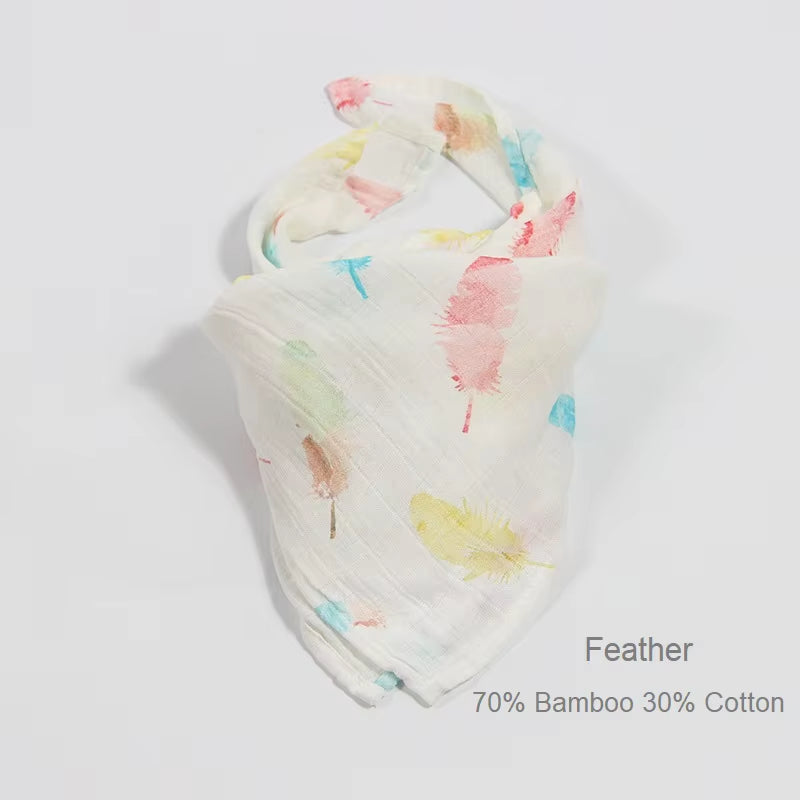 Newborn Blankets Bamboo Bath Towel Baby Swaddle Kids Muslin Organic Cotton Fabric Super Soft Stuff Girls Burp Cloth Monthly Wrap