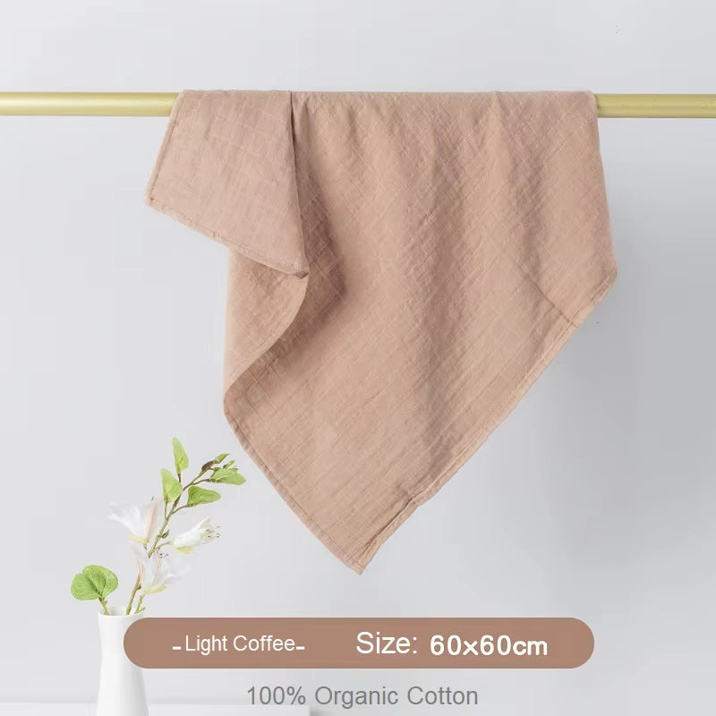 Newborn Blankets Bamboo Bath Towel Baby Swaddle Kids Muslin Organic Cotton Fabric Super Soft Stuff Girls Burp Cloth Monthly Wrap