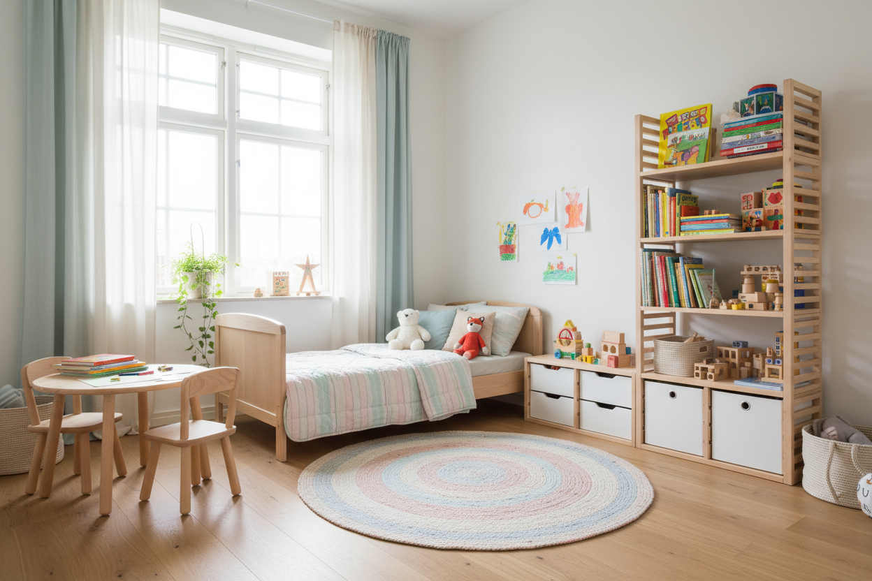 neej gerne så det ligner et rigtigt børne værelse 